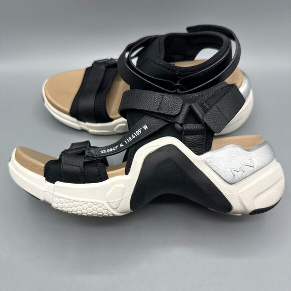 Mark Nason Leather Platform Sandal Adjustable Slingback Chunky Women Size 8.5 - Picture 5 of 9